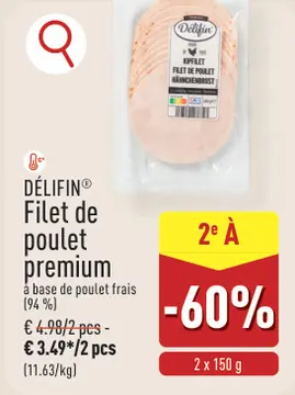 Offre: Filet de poulet premium