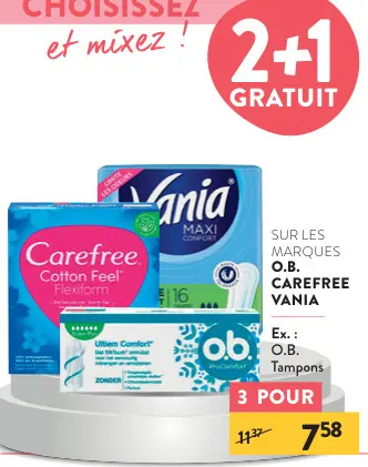Offre: Tampons