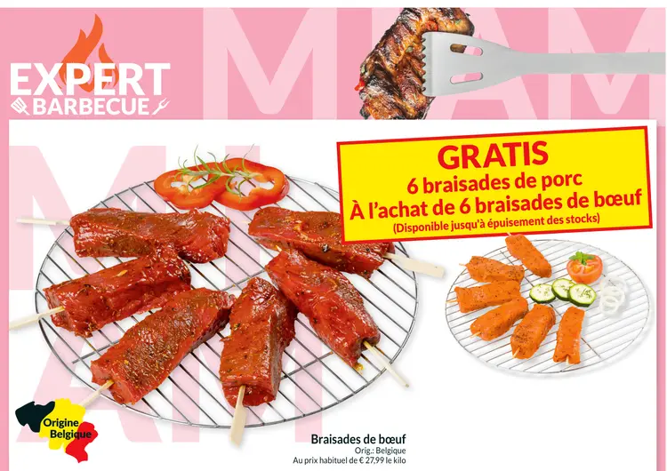 Offre: Braisades de bœuf