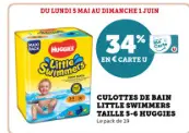 Aanbieding: CULOTTES DE BAIN LITTLE SWIMMERS