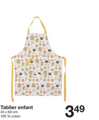 Offre: Tablier enfant