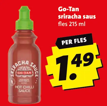 Aanbieding: sriracha saus