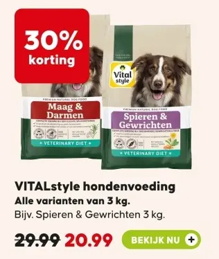 Aanbieding: hondenvoeding