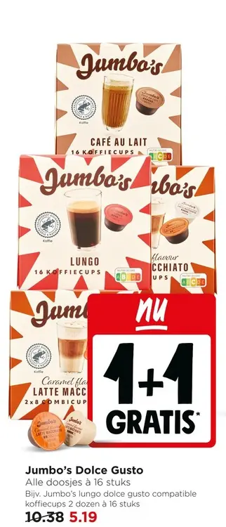Aanbieding: Jumbo Dolce gusto