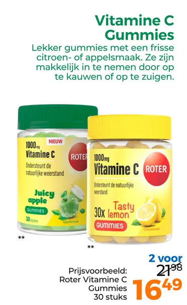 Aanbieding: Vitamine C Gummies