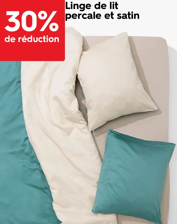 Offre: Linge de lit