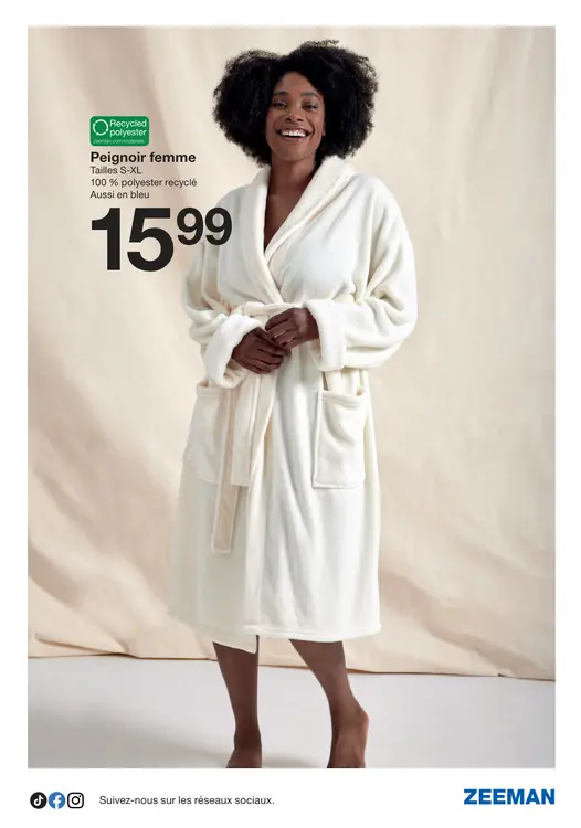 Offre: Peignoir femme