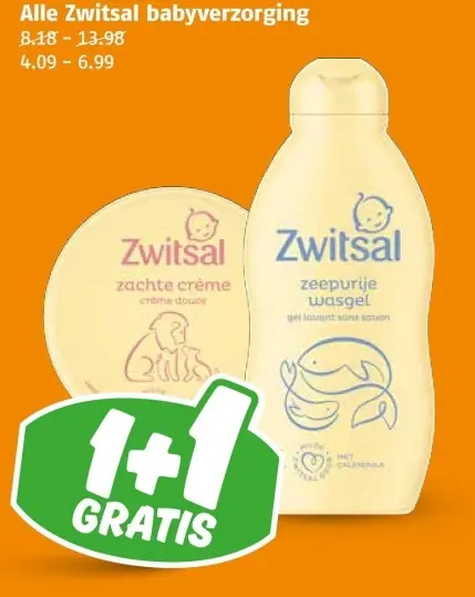 Aanbieding: Zwitsal babyverzorging