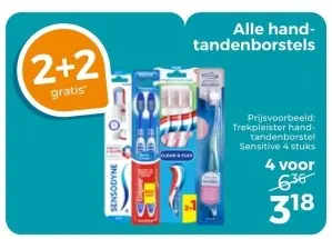 Aanbieding: handtandenborstel Sensitive