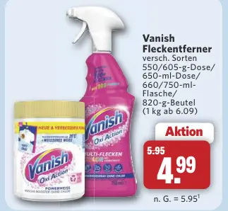 Aanbieding: Vanish Fleckentferner