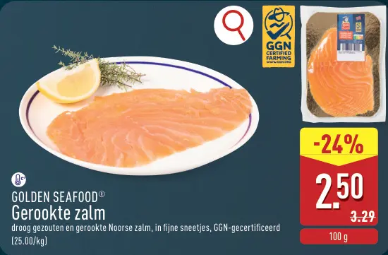 Aanbieding: Gerookte zalm