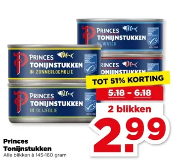 Aanbieding: Princes Tonijnstukken