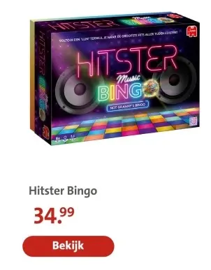 Aanbieding: Hitster Bingo