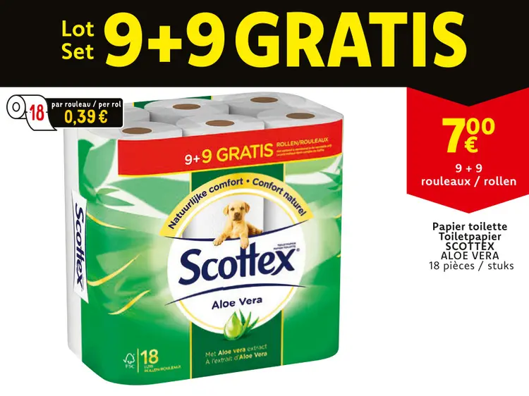 Offre: Papier toilette / Toiletpapier