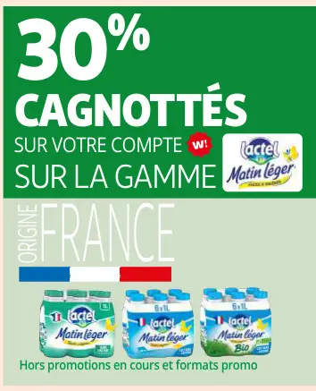 Offre: Lactel Matin léger