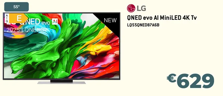 Promotie: QNED evo AI MiniLED 4K Tv