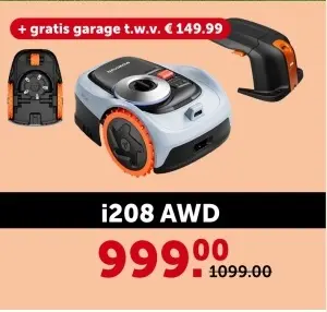 Promotie: Segway navimow robotgrasmaaier i208 AWD