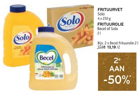 Promotie: Frituurvet of -olie