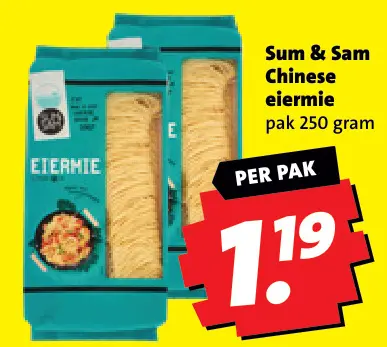 Aanbieding: Chinese eiermie