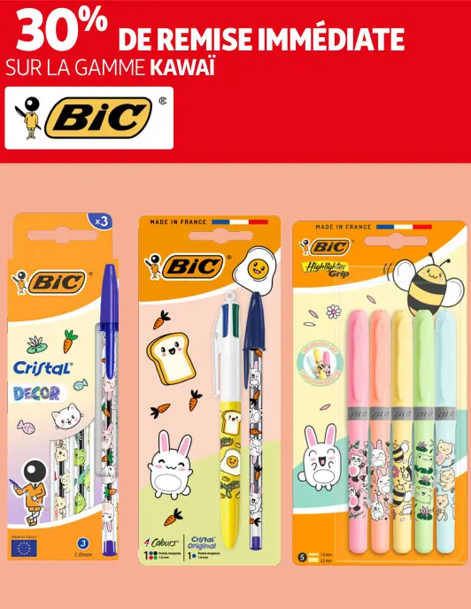Promotie: BIC Kawaii Range