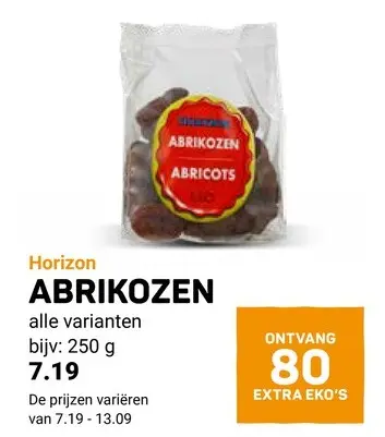 Aanbieding: Horizon Abrikozen