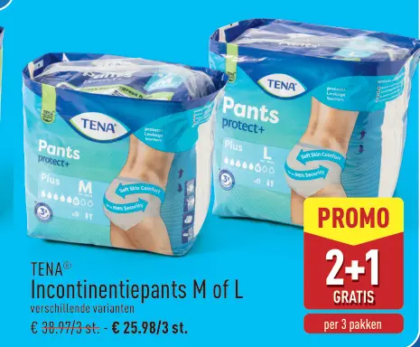 Promotie: Incontinentiepants M of L