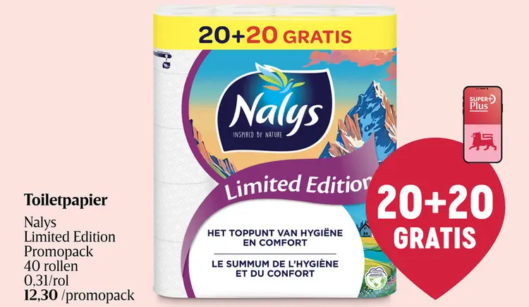 Promotie: Toiletpapier