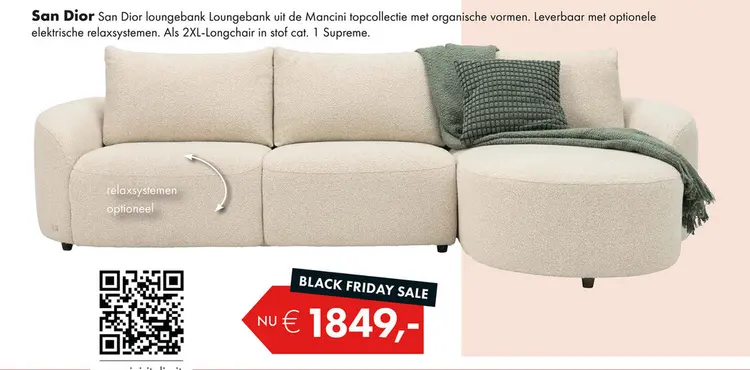 Aanbieding: San Dior loungebank