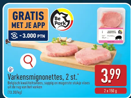 Promotie: Varkensmignonettes