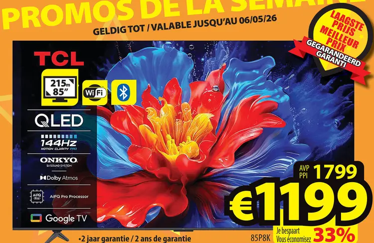 Promotie: Tcl qled tv