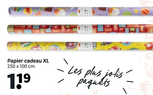 Offre: Papier cadeau XL