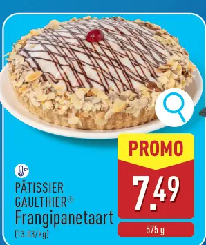 Promotie: Frangipanetaart