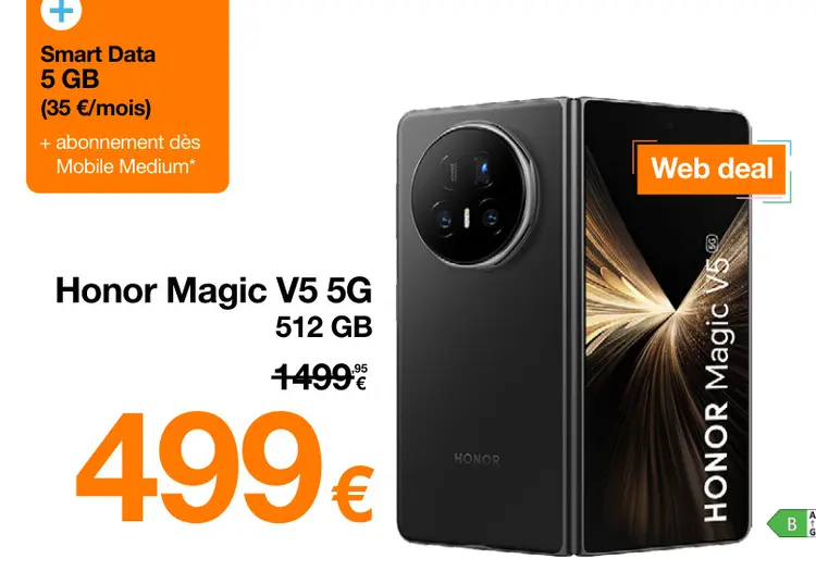 Offre: Magic V5 5G 512GB