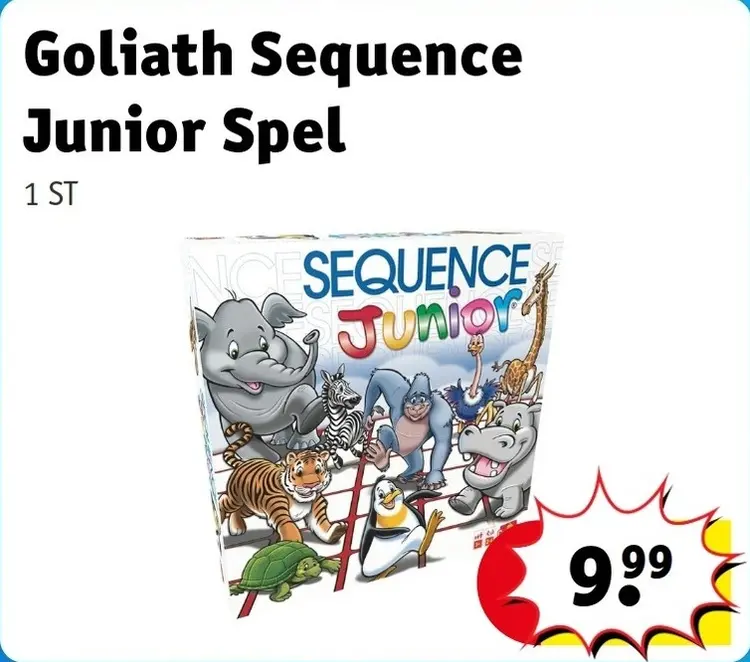 Aanbieding: Sequence Junior Spel