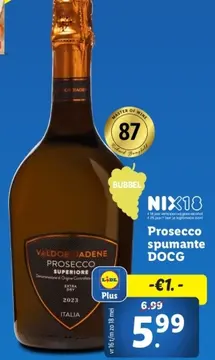 Aanbieding: Prosecco spumante DOCG