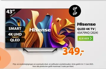 Aanbieding: Hisense 43A79NQ (2024)
