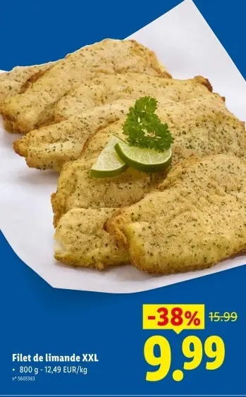 Offre: Filet de limande XXL