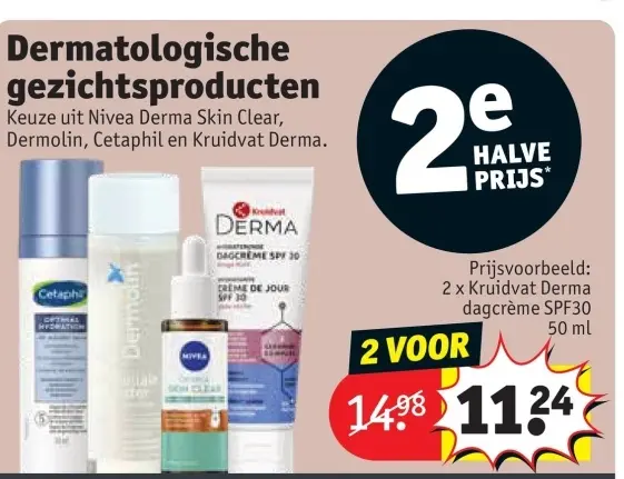 Promotie: Dermatologische gezichtsproducten