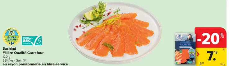 Offre: Sashimi