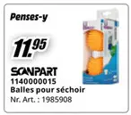 Offre: Balles pour séchoir
