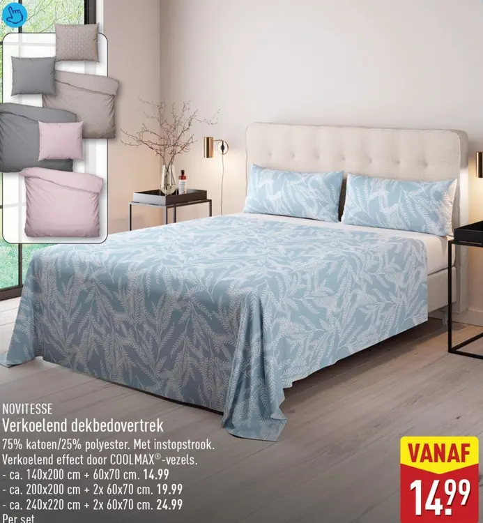 Aanbieding: Verkoelend dekbedovertrek