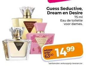 Aanbieding: Guess Seductive, Dream en Desire