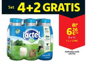 Aanbieding: Halfvolle melk