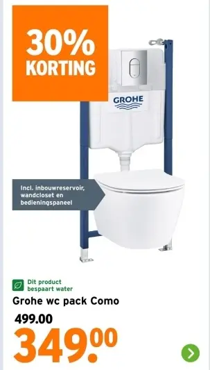 Aanbieding: wc pack Como