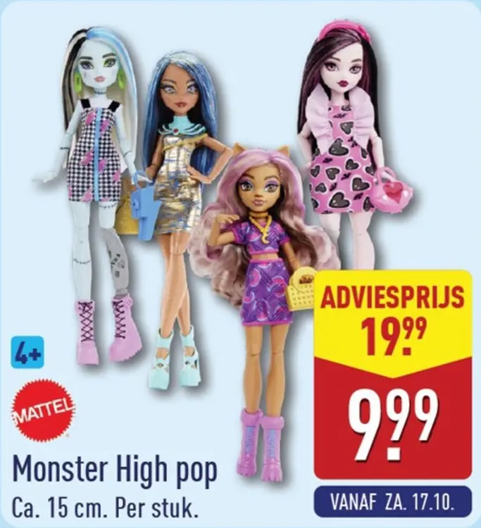Aanbieding: Monster High pop