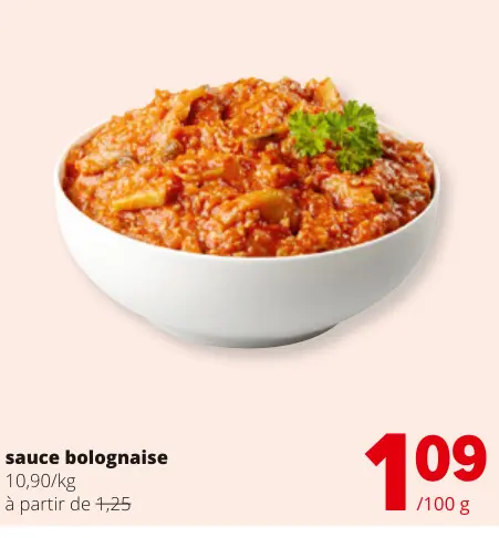 Offre: Sauce bolognaise
