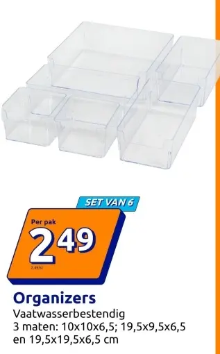 Aanbieding: Organizers