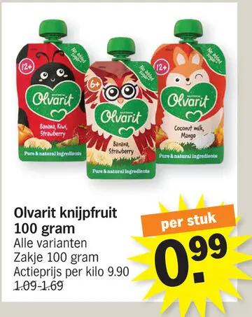 Promotie: knijpfruit