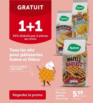 Offre: Mix pour gaufres
