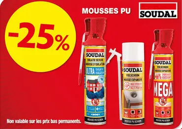 Offre: Mousses PU